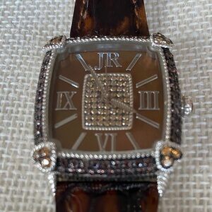 Judith Ripka Brown and Silver Women's Watch